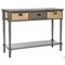 Safavieh Winifred Console Table- Grey - 32 x 14 x 44 in. AMH5730A - alternate 4